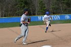 Baseball vs Suffolk  Wheaton College Baseball vs Suffolk University. - (Photo by Keith Nordstrom) : Wheaton, baseball